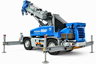 Автокран Komatsu LW100 грузоподъёмностью 10 тонн 21 метр