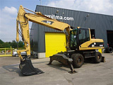 Экскаватор полноповоротный колесный CAT M318C