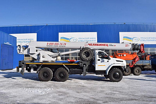 Автокран Челябинец 32т 33м КС 55733-32-33 "Челябинец" Урал NEXT
