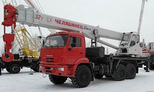 Автокран Челябинец 32т 33м КС 55733-32-33