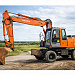 Экскаватор полноповоротный колесный Hitachi ZX180W