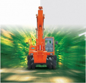 Колесный экскаватор Doosan Solar 210W-V