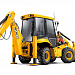 Экскаватор-погрузчик JCB 3cx с гидромолотом