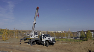 Автокран Челябинец 20м 23,5м КС-45734 УРАЛ NEXT