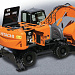 Колесный экскаватор Hitachi ZX210W 3