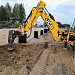Экскаватор-погрузчик JCB 3cx с гидромолотом