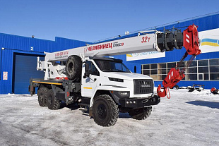 Автокран Челябинец 32т 33м КС 55733-32-33 "Челябинец" Урал NEXT