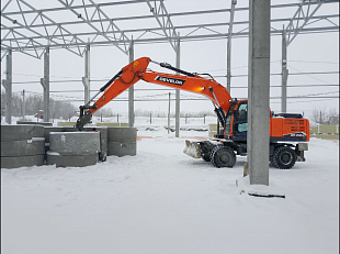 Экскаватор колесный DEVELON 210 (Doosan 210)