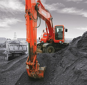 Колесный экскаватор Doosan S180W-V