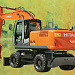 Колесный экскаватор Hitachi ZX210W 3