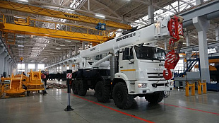 Автокран Ивановец КС-55735-7 Камаз 63501 (35 т.)