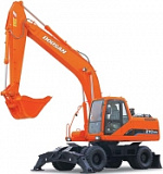 Колесный экскаватор Doosan SOLAR 210 W-V