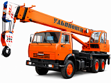 Автокран Ульяновец 25т МКТ-25.1 Камаз 65115