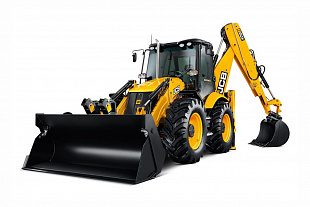 Экскаватор погрузчик с гидромолотом JCB 5CX