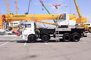 Автокран Ивановец КС-55735-6 Камаз 6540 (35 т., дв. Cummins)