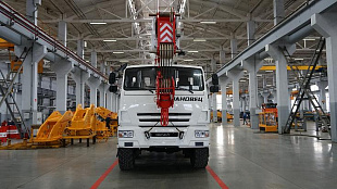 Автокран Ивановец КС-55735-7 Камаз 63501 (35 т.)