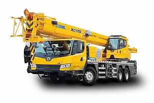 Автокран китайский XCMG 25т с гуськом