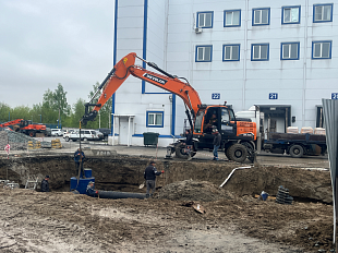 Экскаватор колесный DEVELON 210 (Doosan 210)